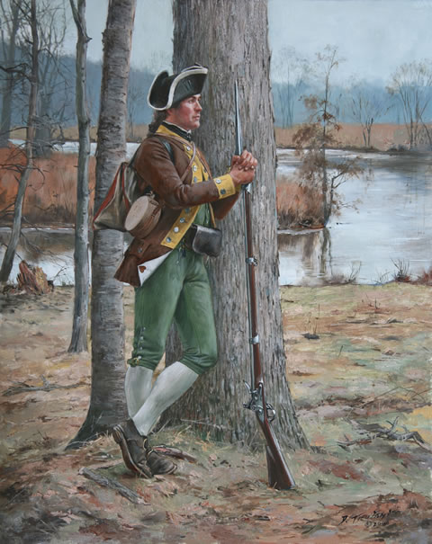 "Sherburne's Additional Continental Regt., 1778-1779" by Don Troiani